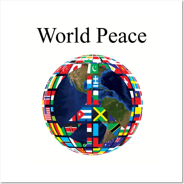 World Peace Wall Art by eankerholz